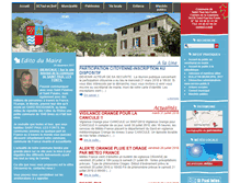 Tablet Screenshot of mairie-saintpaullesfonts.fr